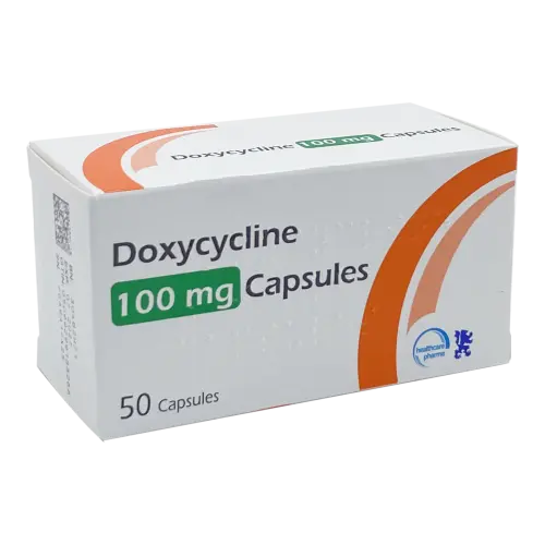 Doxycycline 100mg 50 capsules