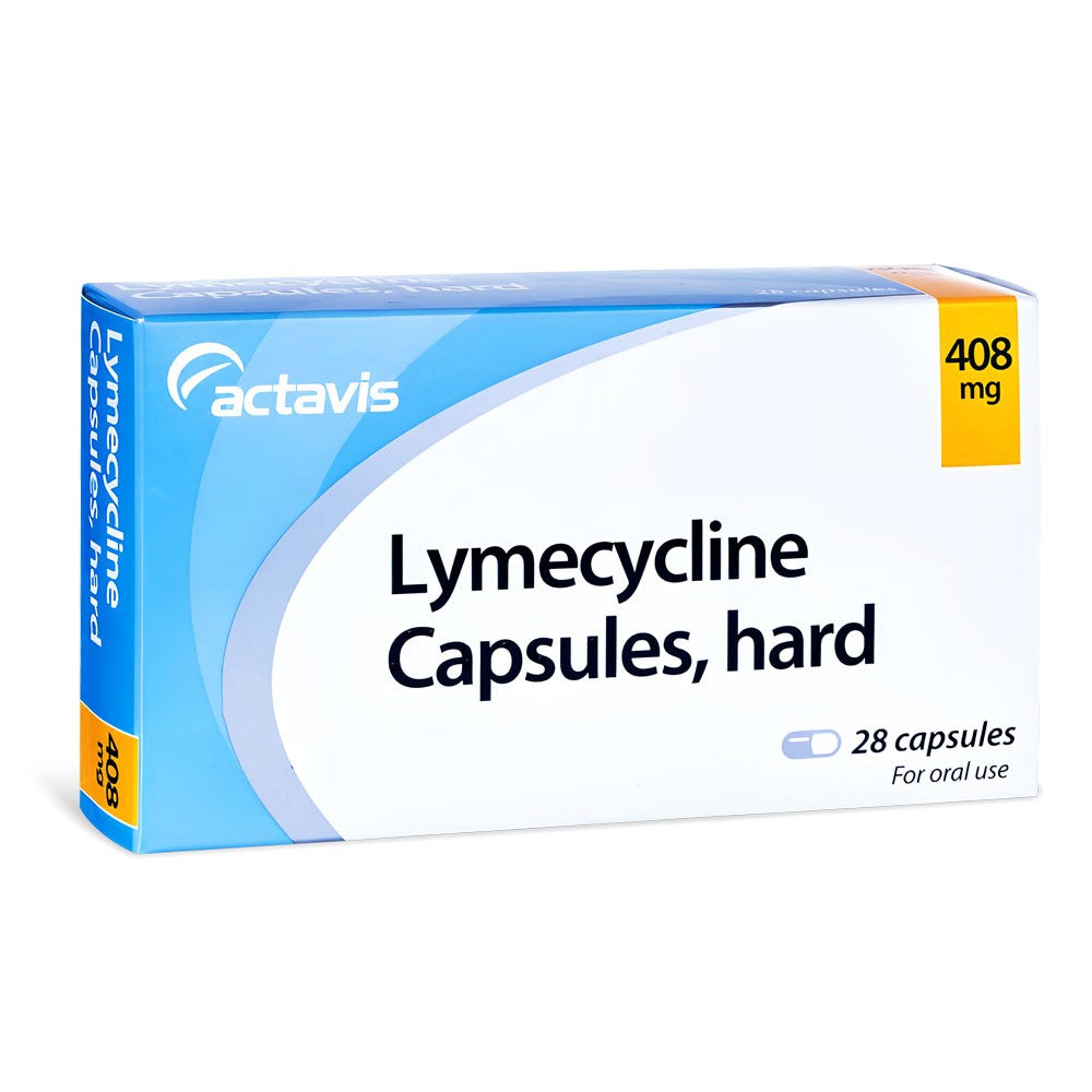 Lymecycline 408mg 28 capsules