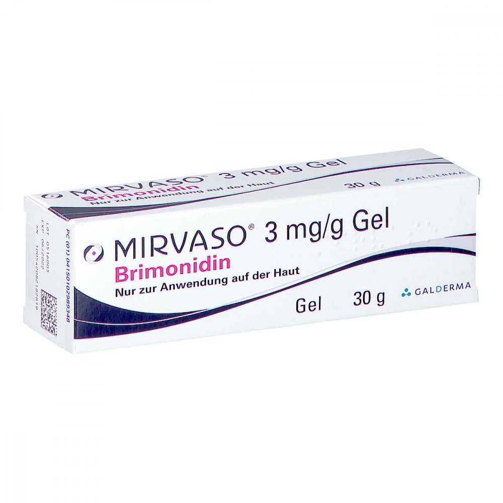 Mirvaso 3mg/g Gel 30g