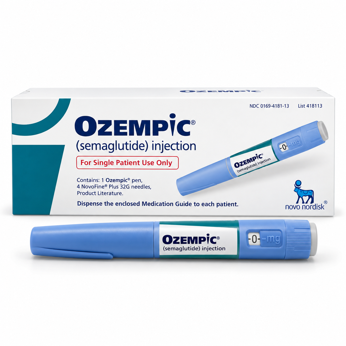 Ozempic pre-filled pen product image