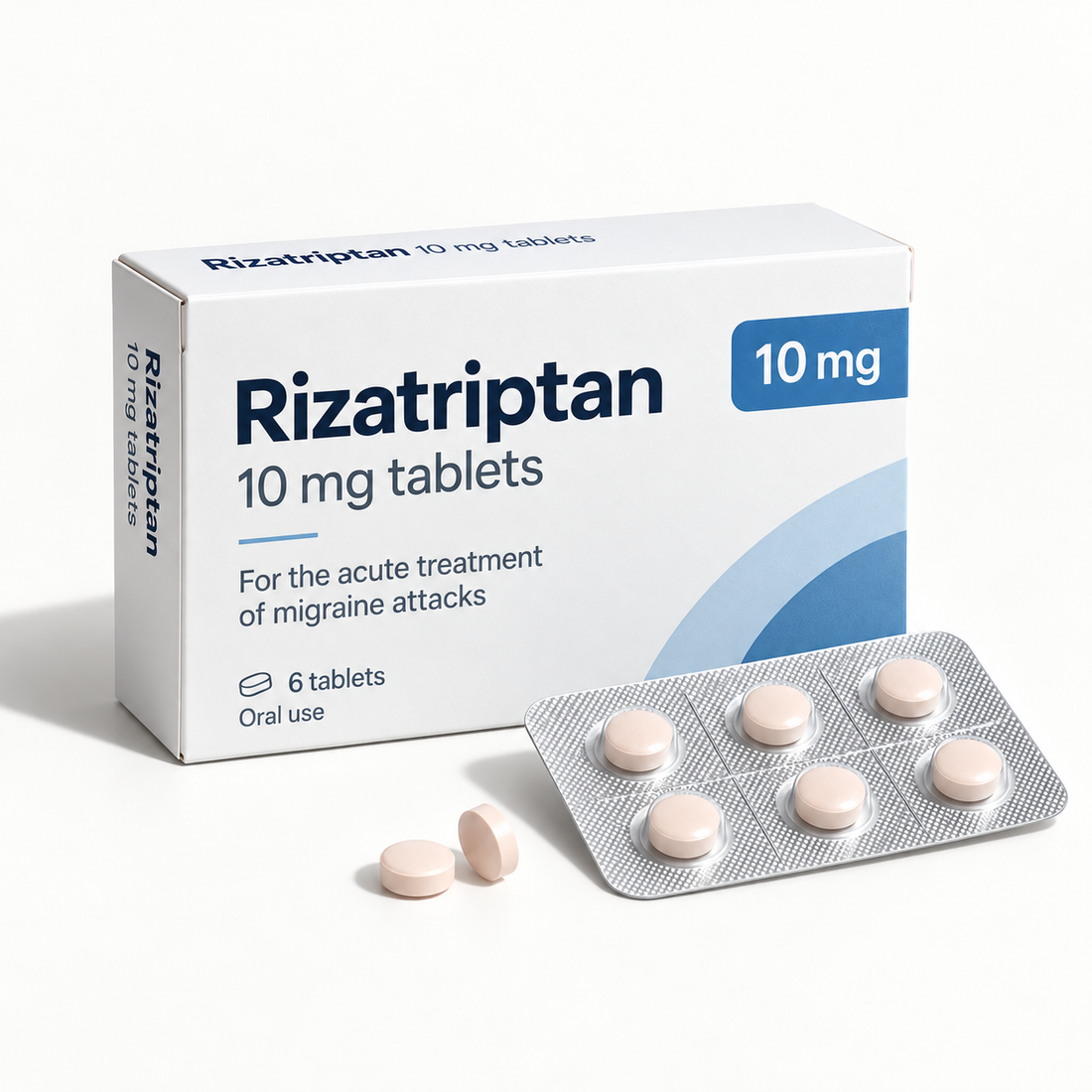 Rizatriptan orodispersible 10mg migraine treatment