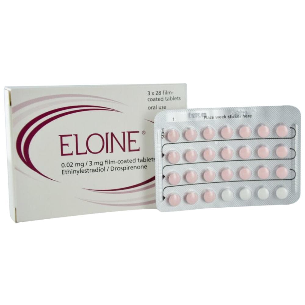 Eloine 0.02mg/3mg - 84 tablets