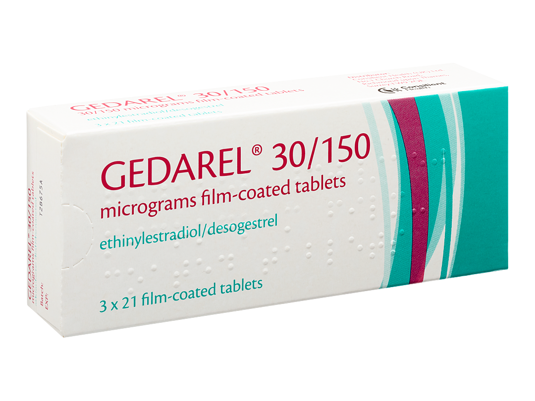 Gedarel 30/150 - 63 tablets