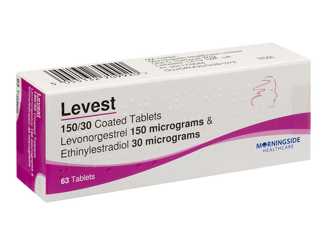 Levest 150/30 - 63 tablets
